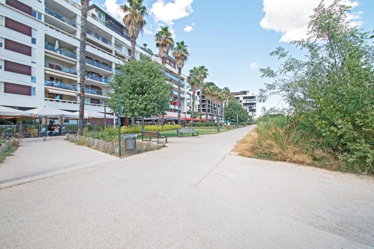 Appartement Haut de Gamme, Vue imprenable, Parking Privé Montpellier Exterior foto